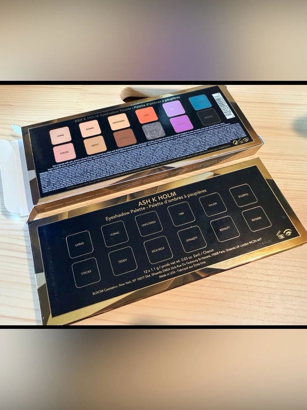 LIMITED EDITION | BUXOM X ASH K HOLM | Eyeshadow 12 Pan Palette